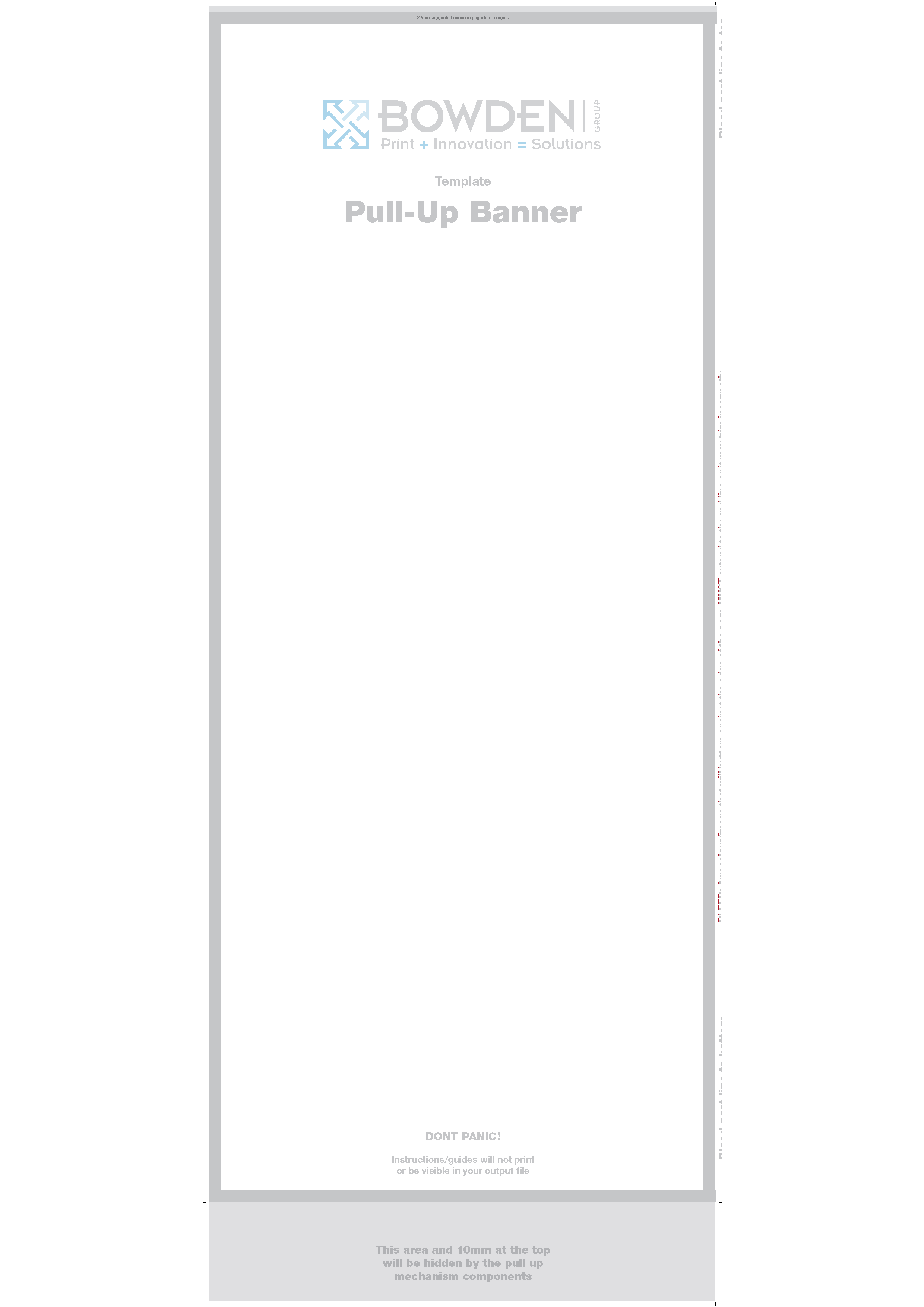 Template – Pull Up Banner