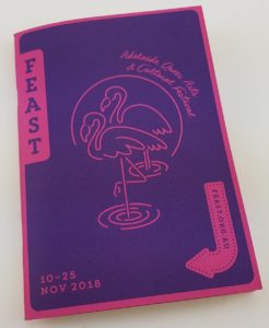 2018 Feast Festival Program Booklets