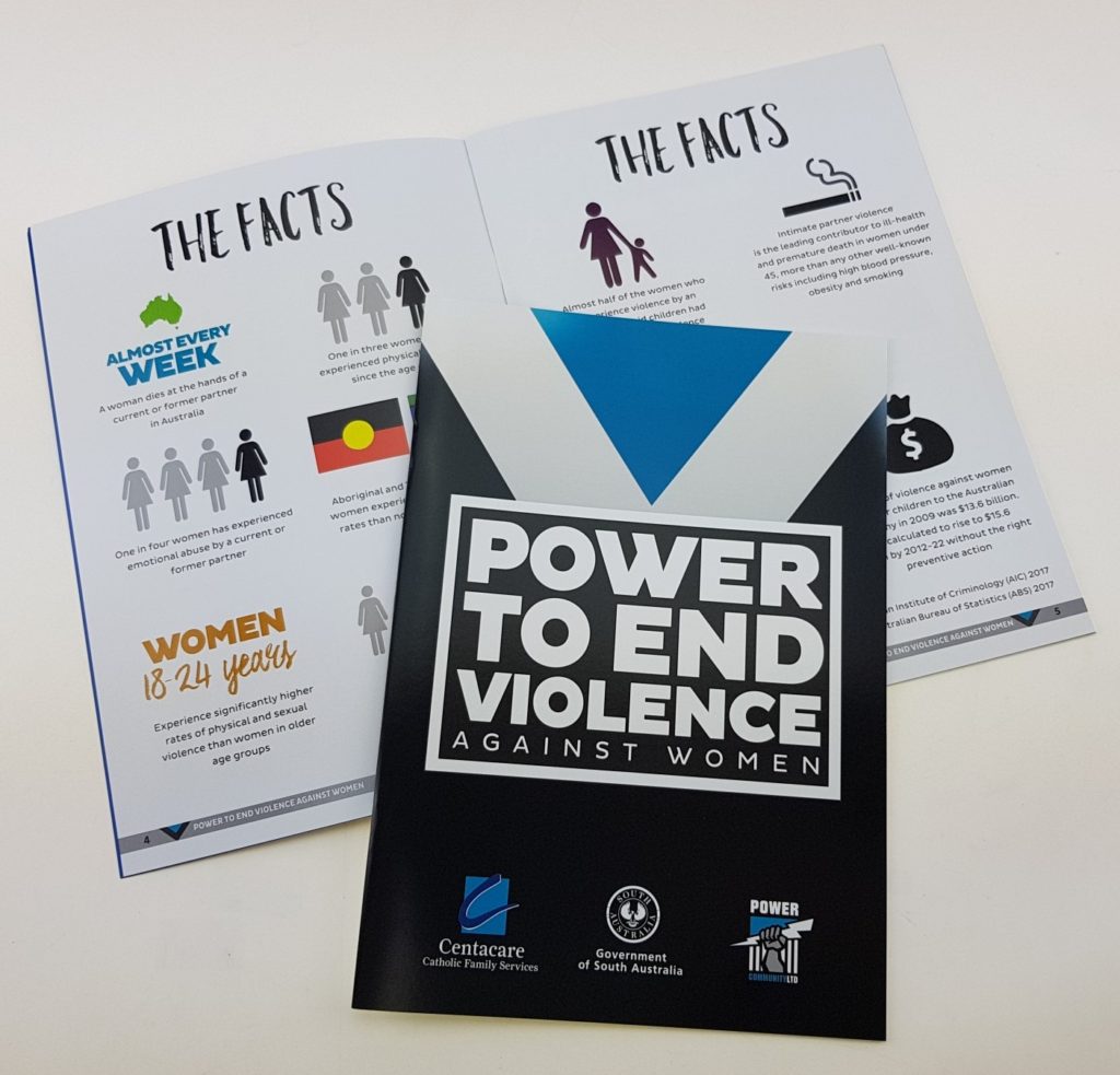 PAFC Power to End Violence Against Women Brochure