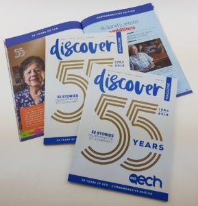 ECH Discover magazine 55 years