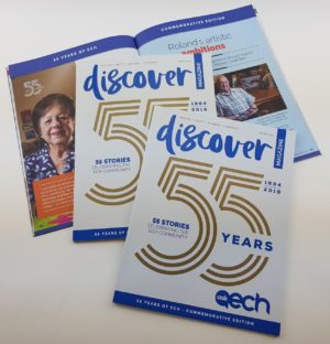 ECH Discover magazine 55 years