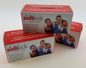 Sids and Kids South Australia Red Donut Day 2019 packaging.