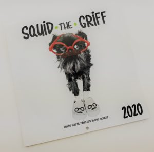 Squid the Griff promotional calendar for 2020.