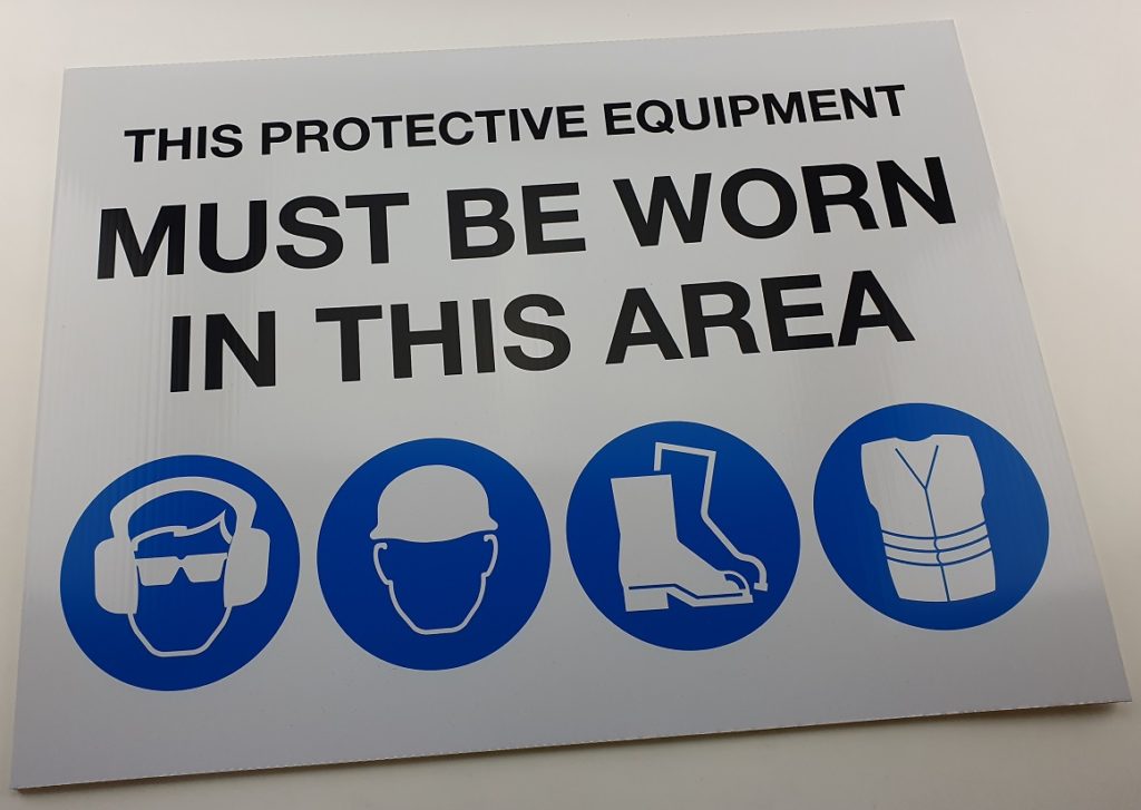 Safety Signs | Corflute Signage | Bowden Print Group