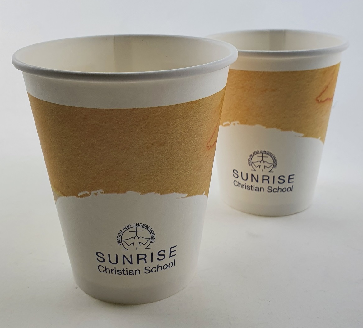 Packaging - Sunrise Christian School Coffee Cups