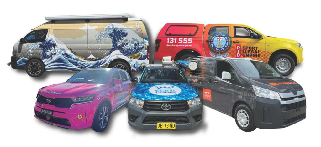 Range of vehicle wraps adelaide