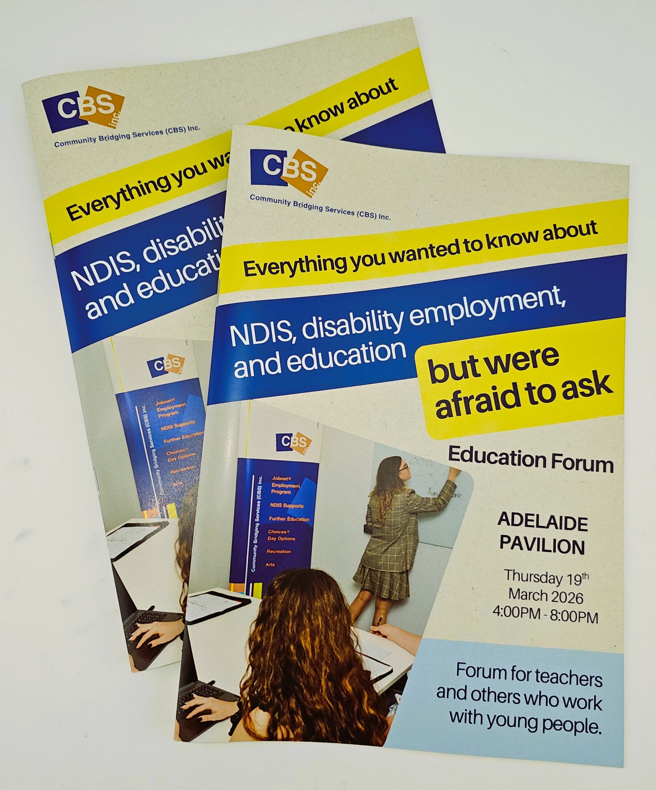 Booklet printing adelaide - CBS Education Forum Event Booklet