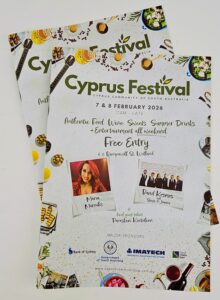 Booklet printing adelaide - Cyprus Festival A5