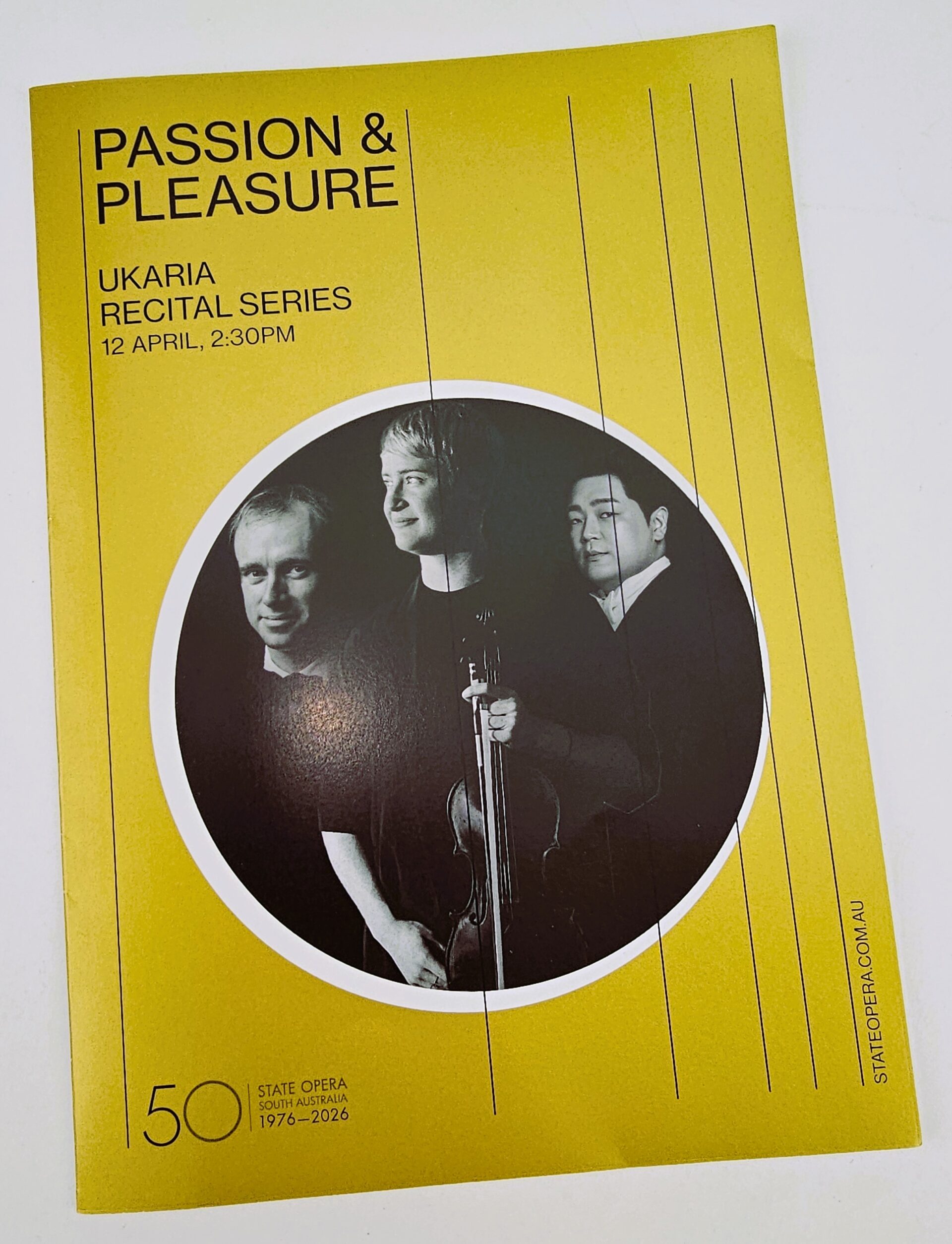State Opera South Australia - booklet printing adelaide