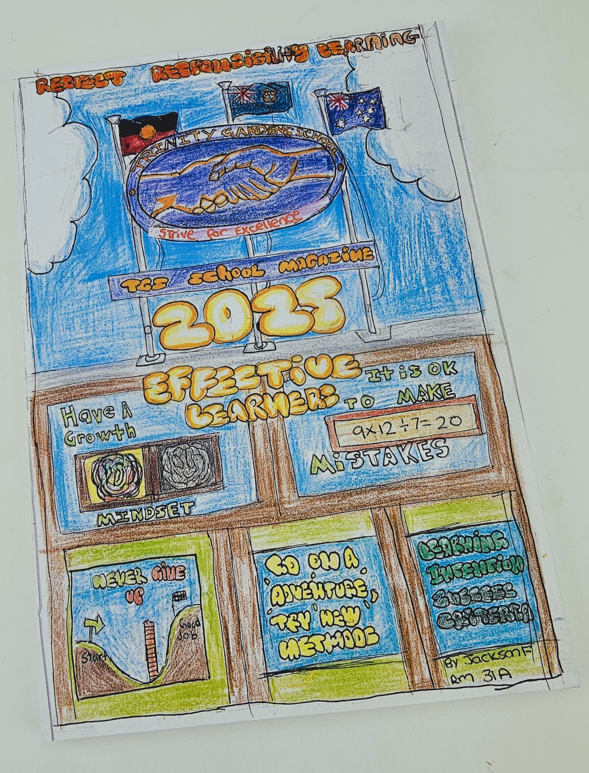 Booklet printing Adelaide - Trinity Gardens School Year Book